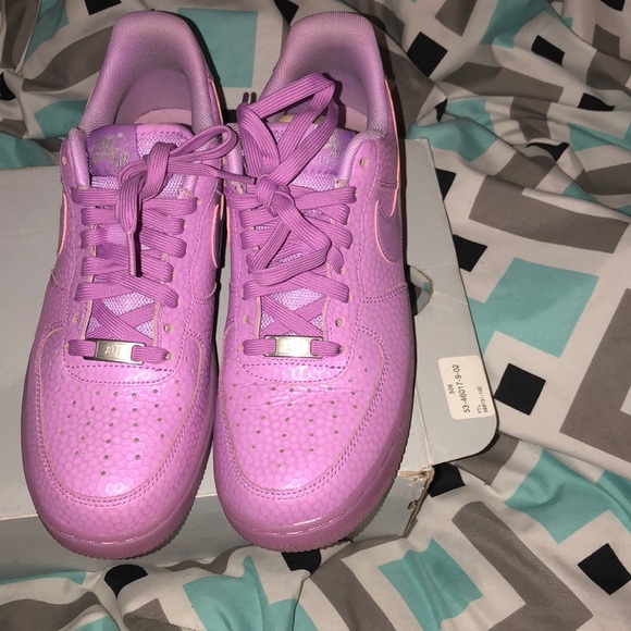 pink and purple af1